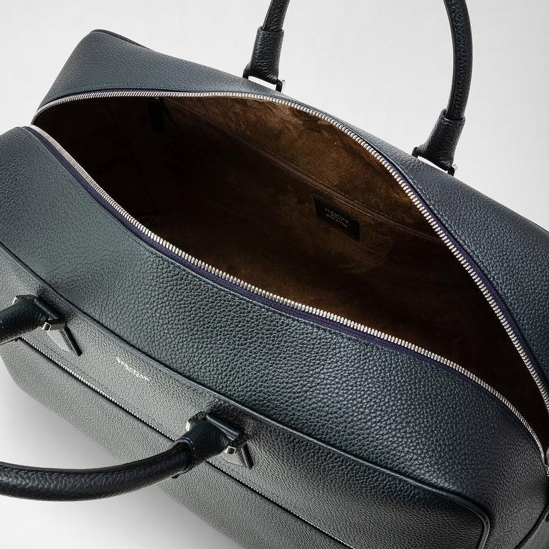 Serapian WEEKENDER MEDIA IN PELLE CACHEMIRE