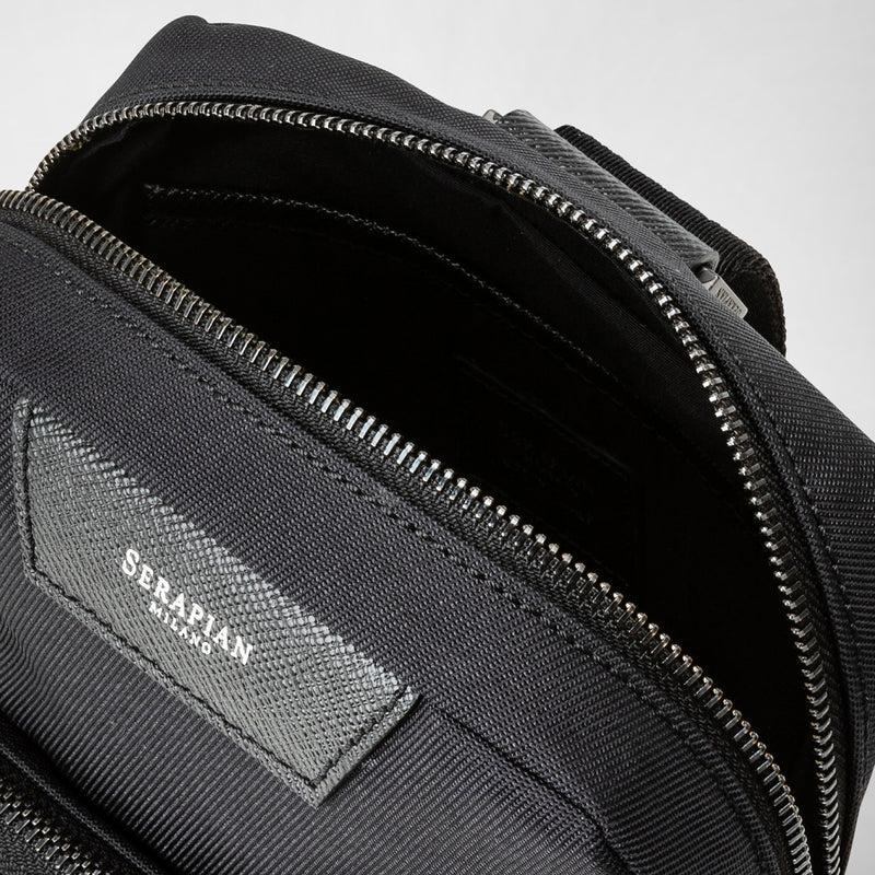 Serapian Sling Bag Recycled Twill Evoluzione Eclipse Black