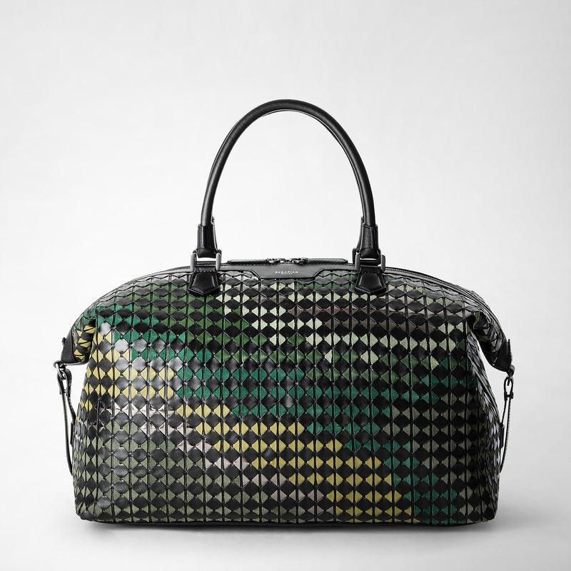 Serapian Travel Bag Mosaico Mestieri D'arte Winter Garden