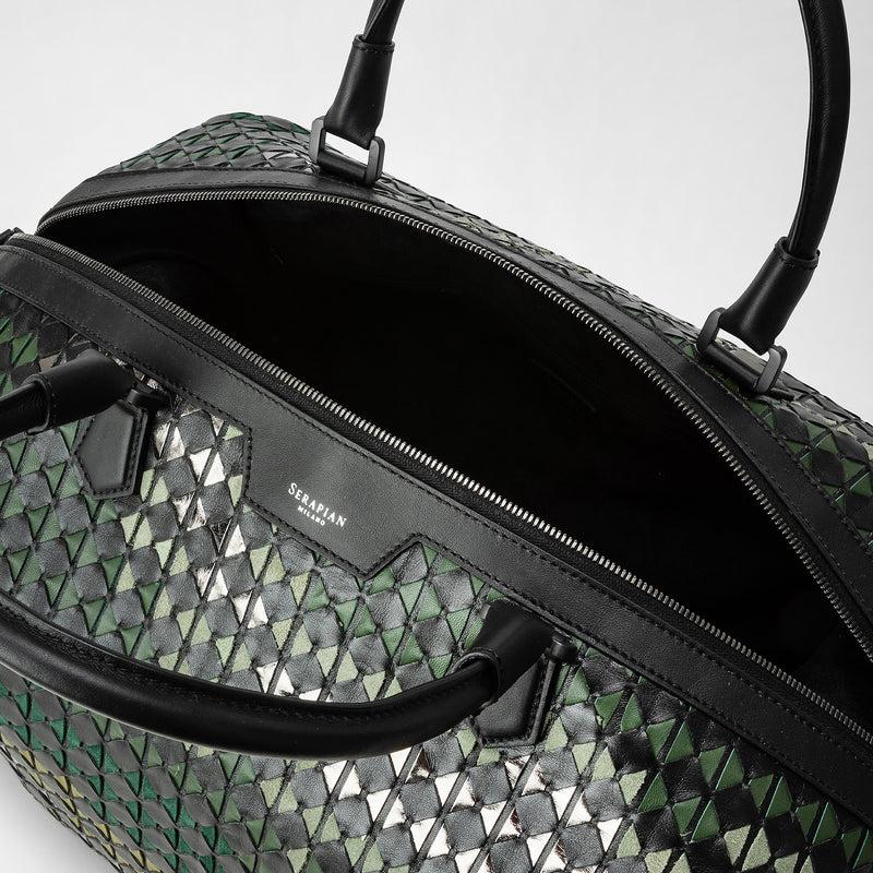 Serapian Travel Bag Mosaico Mestieri D'arte Winter Garden