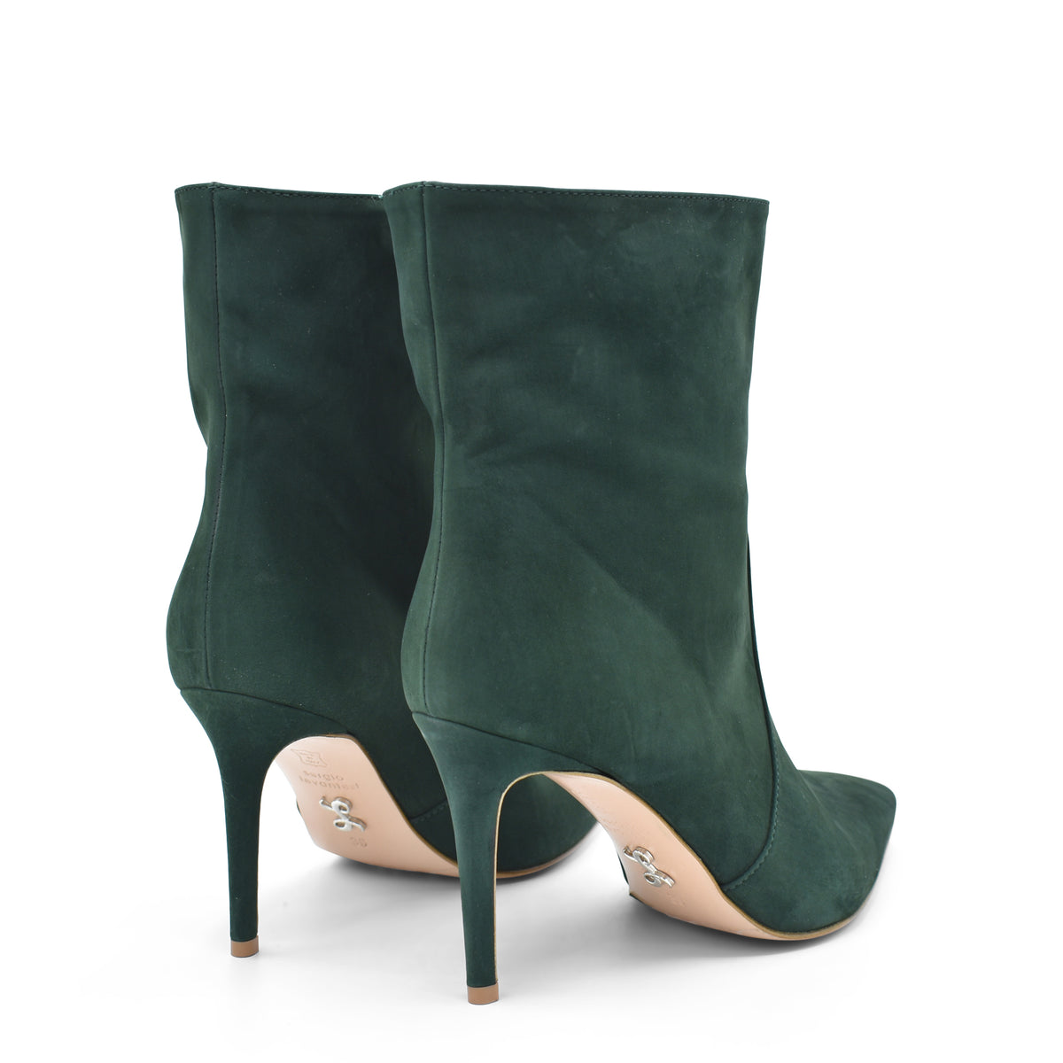 Sergio Levantesi Domenica Ghirlanda. Stivaletti In Pelle Scamosciata