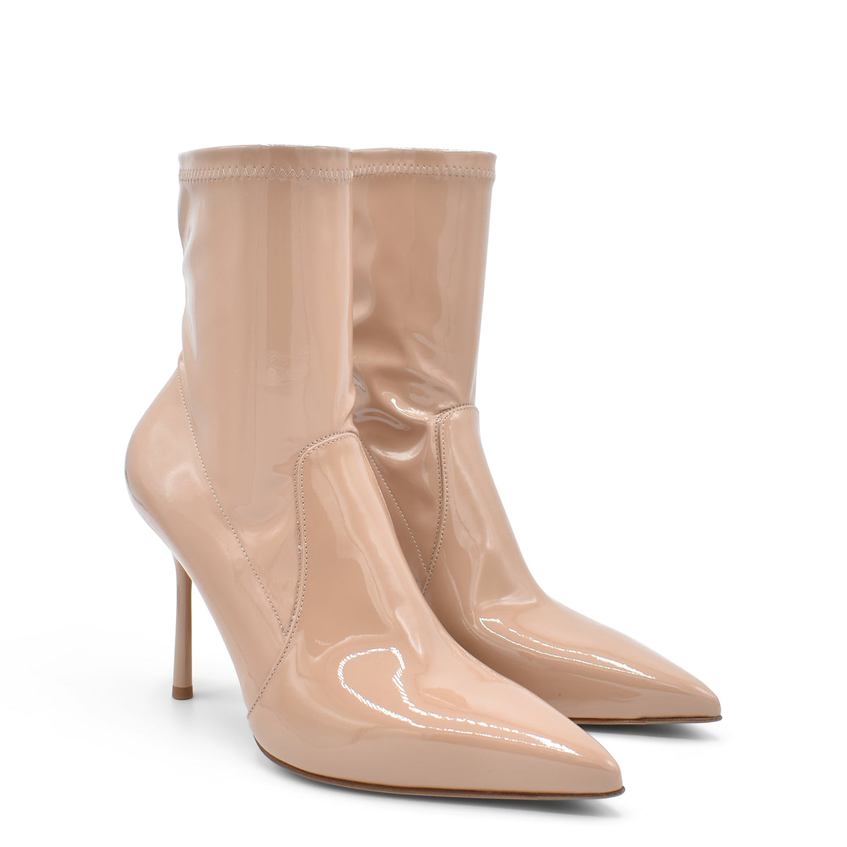 Sergio Levantesi Meet Cameo. Stivaletto In Sintetico Lucido