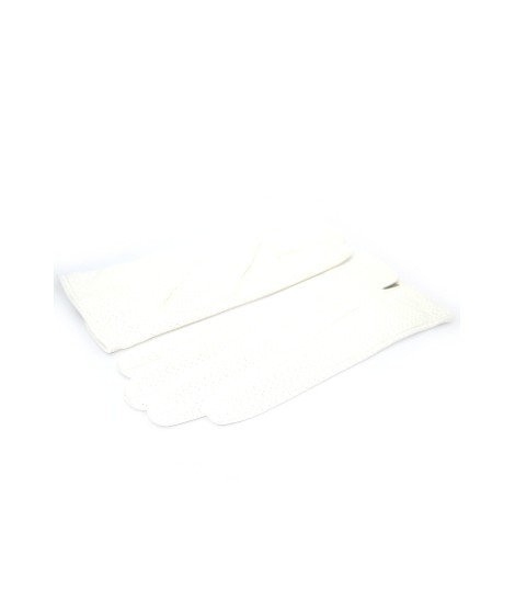 Sermoneta Gloves Guanti Nappa Foderato Cashmere Bianco