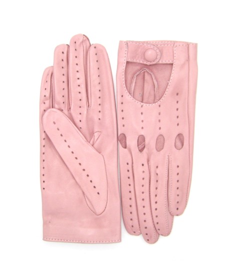 Sermoneta Gloves Guanto Guida In Nappa Sfoderato Dita Intere Nude