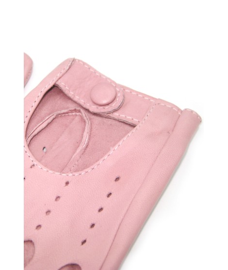 Sermoneta Gloves Guanto Guida In Nappa Sfoderato Dita Intere Nude