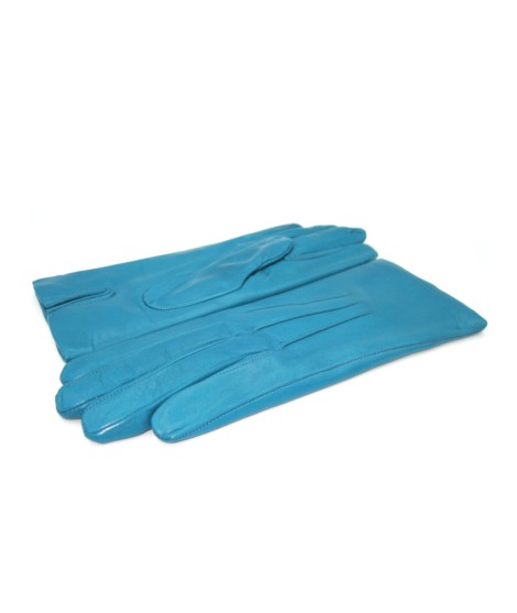 Sermoneta Gloves Guanto In Capretto 2bt Con 3 Cordoni Fod. Cashmere Avion