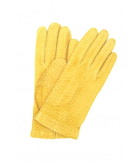 Sermoneta Gloves Guanto in Carpincho senza fodera Giallo
