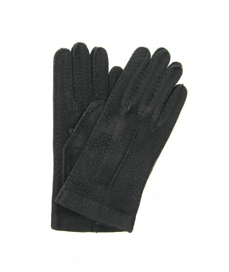 Sermoneta Gloves Guanto in Carpincho senza fodera Nero