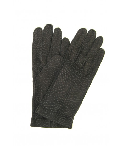 Sermoneta Gloves Guanto in Carpincho senza fodera Testa di Moro
