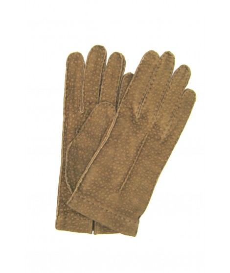 Sermoneta Gloves Guanto in Carpincho senza fodera Tortora