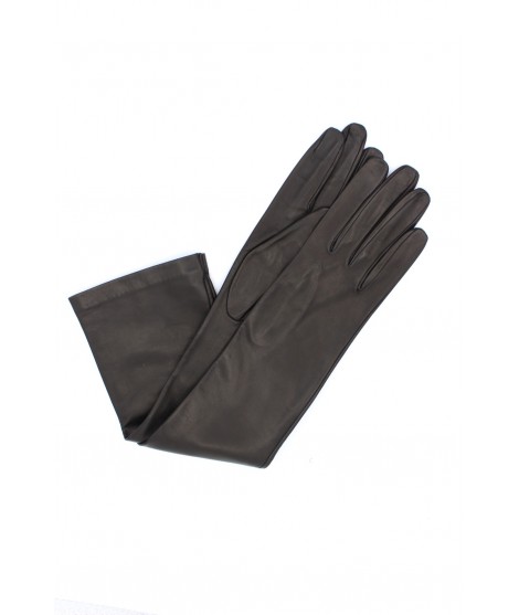 Sermoneta Gloves Guanto in Nappa 10bt foderato seta Nero