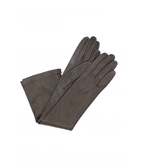 Sermoneta Gloves Guanto in Nappa 10bt foderato seta T.Moro