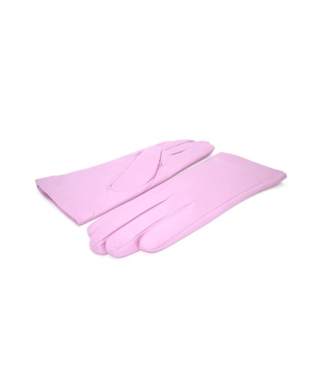 Sermoneta Gloves Guanto In Nappa Foderato Cashmere Glicine