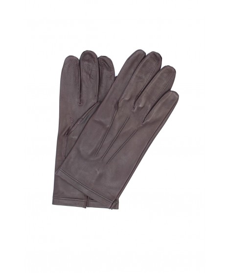 Sermoneta Gloves Guanto in Nappa sfoderato Bordeaux