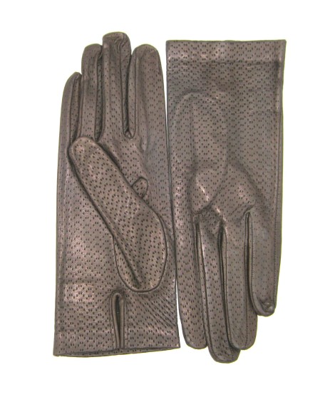 Sermoneta Gloves Guanto In Nappa Sfoderato Testa Di Moro