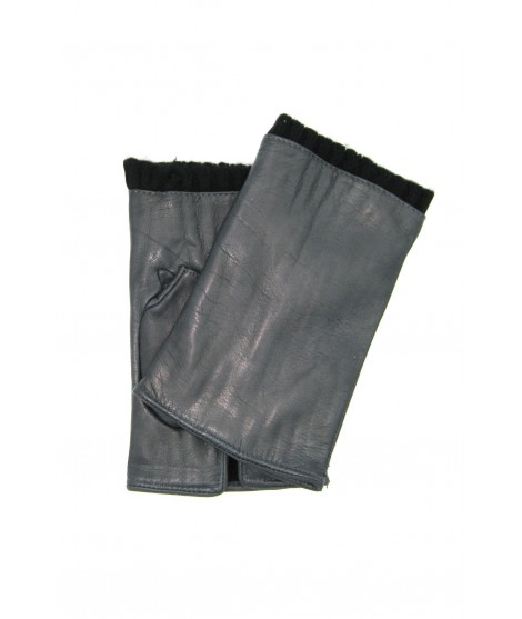 Sermoneta Gloves Guanto manicotto Nappa foderato cashmere Grigio