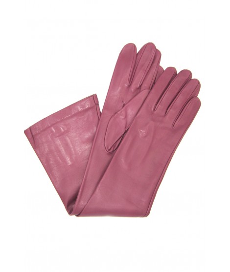 Sermoneta Gloves Guanto Nappa 10bt foderato seta Magenta