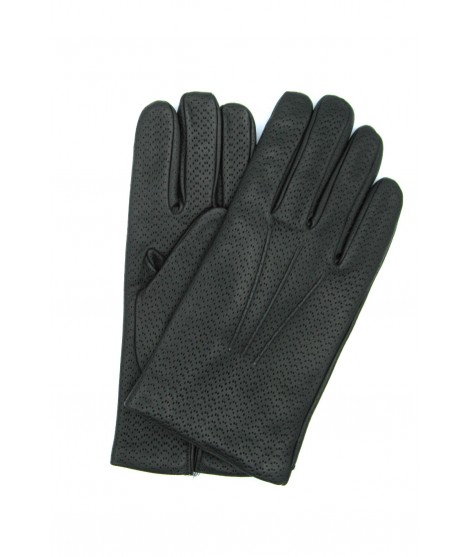 Sermoneta Gloves Guanto Nappa 2bt foderato cashmere T.Moro
