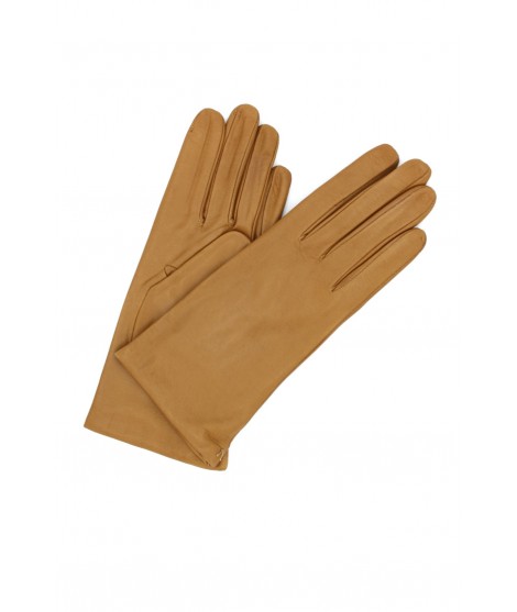 Sermoneta Gloves Guanto Nappa foderato cashmere Camel