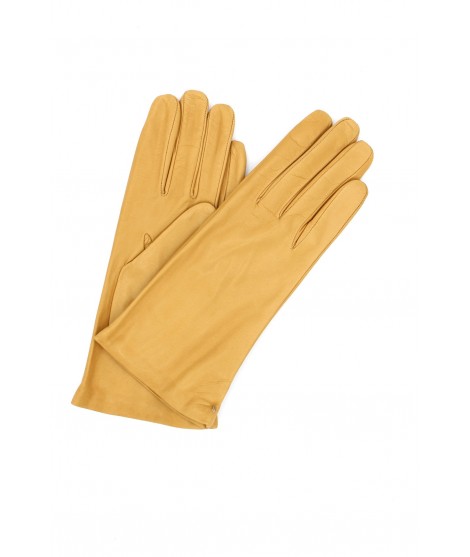 Sermoneta Gloves Guanto Nappa foderato cashmere Cookie
