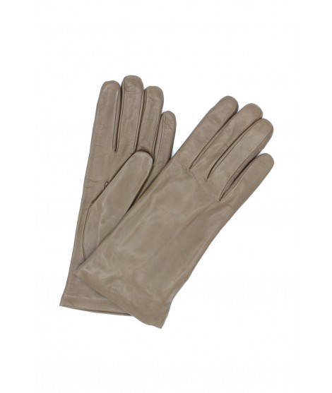 Sermoneta Gloves Guanto Nappa foderato cashmere Fango