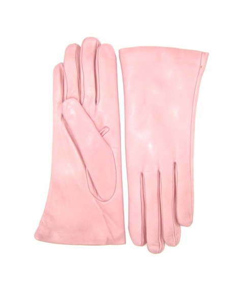 Sermoneta Gloves Guanto Nappa Foderato Cashmere Nude