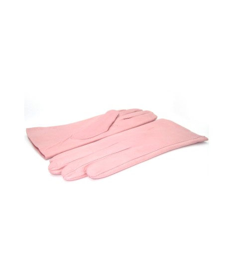 Sermoneta Gloves Guanto Nappa Foderato Cashmere Nude