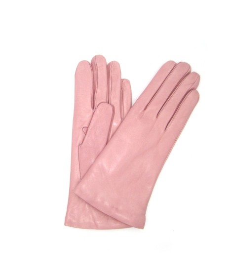 Sermoneta Gloves Guanto Nappa foderato cashmere Nude
