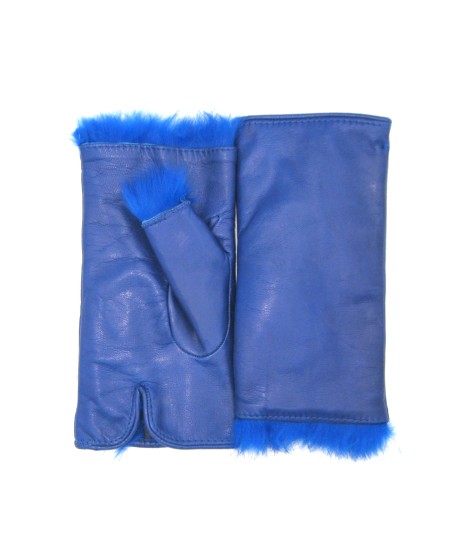 Sermoneta Gloves Manicotto In Nappa 2bt Foderato In Lapin Royal