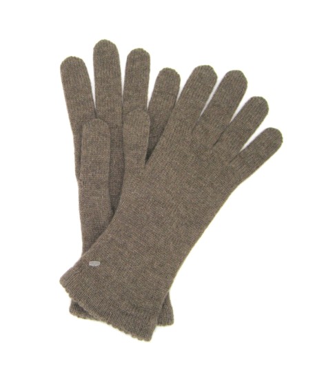 Sermoneta Gloves Guanto in 100% cashmere 2bt Mink