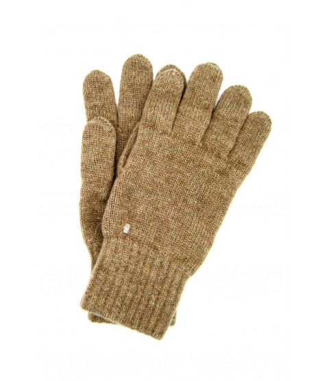 Sermoneta Gloves Guanto in 100% cashmere 2bt Taupe