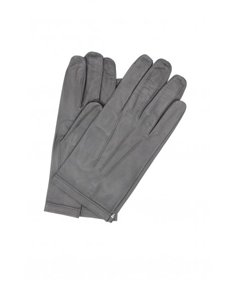 Sermoneta Gloves Guanto in Nappa sfoderato Grigio