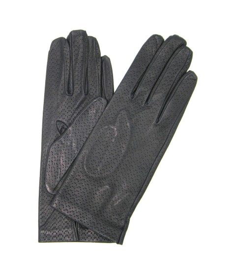Sermoneta Gloves Guanto in Nappa sfoderato Navy