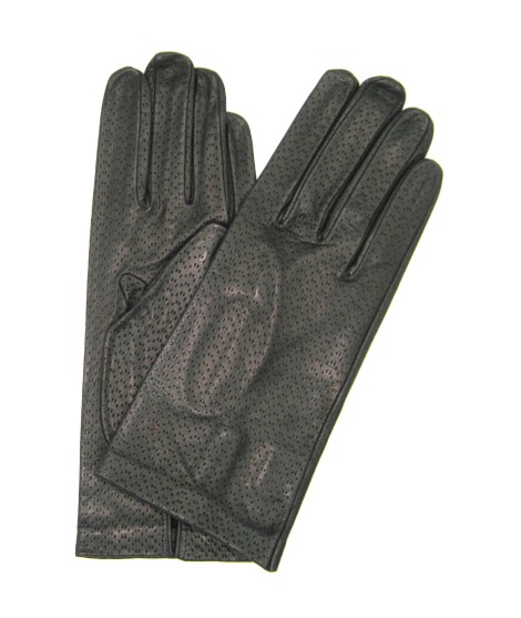Sermoneta Gloves Guanto in Nappa sfoderato Nero