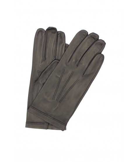 Sermoneta Gloves Guanto in Nappa sfoderato Nero