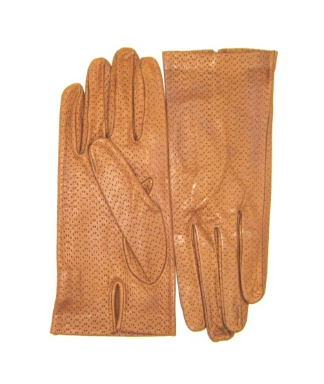 Sermoneta Gloves Guanto In Nappa Sfoderato Tan