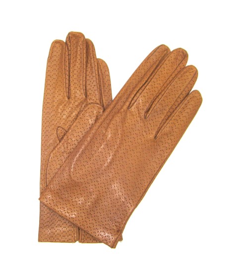 Sermoneta Gloves Guanto in Nappa sfoderato Tan