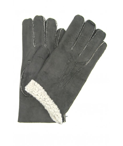 Sermoneta Gloves Guanto in pelle di montone Grigio