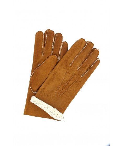 Sermoneta Gloves Guanto in pelle di Montone Tan