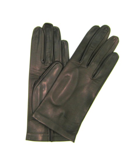 Sermoneta Gloves Guanto Nappa fodera seta T.Moro