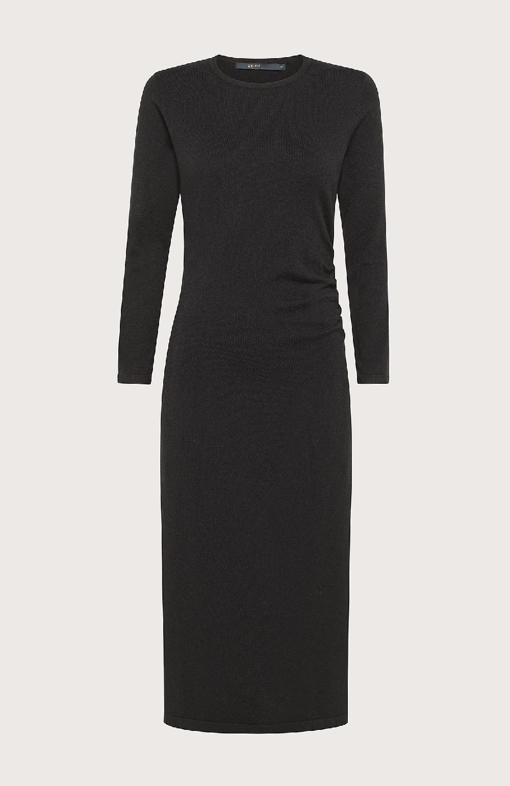 Seventy Abito lungo aderente in viscosa stretch - Col. Nero