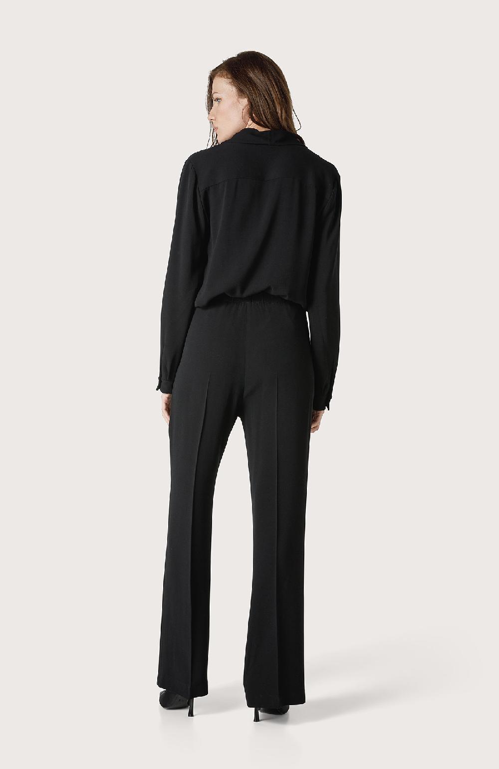 Seventy Camicia Elegante Con Collo A Scialle - Col. Nero