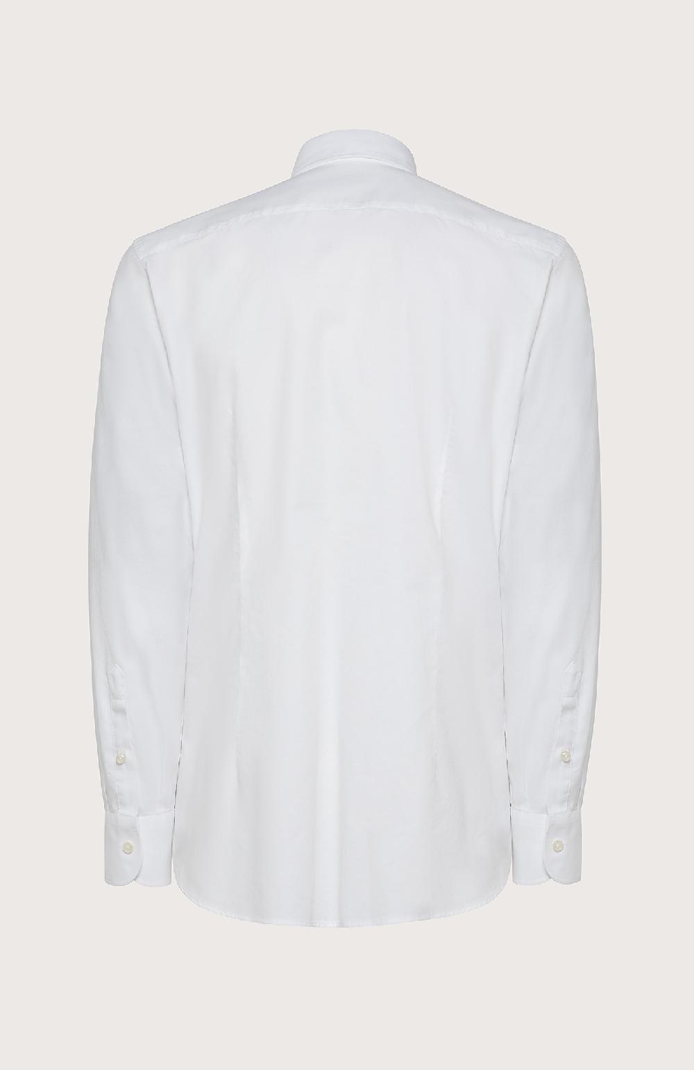 Seventy Camicia Regular Fit Realizzata In Oxford Ritorto Tinto Filo - Col. Neutro