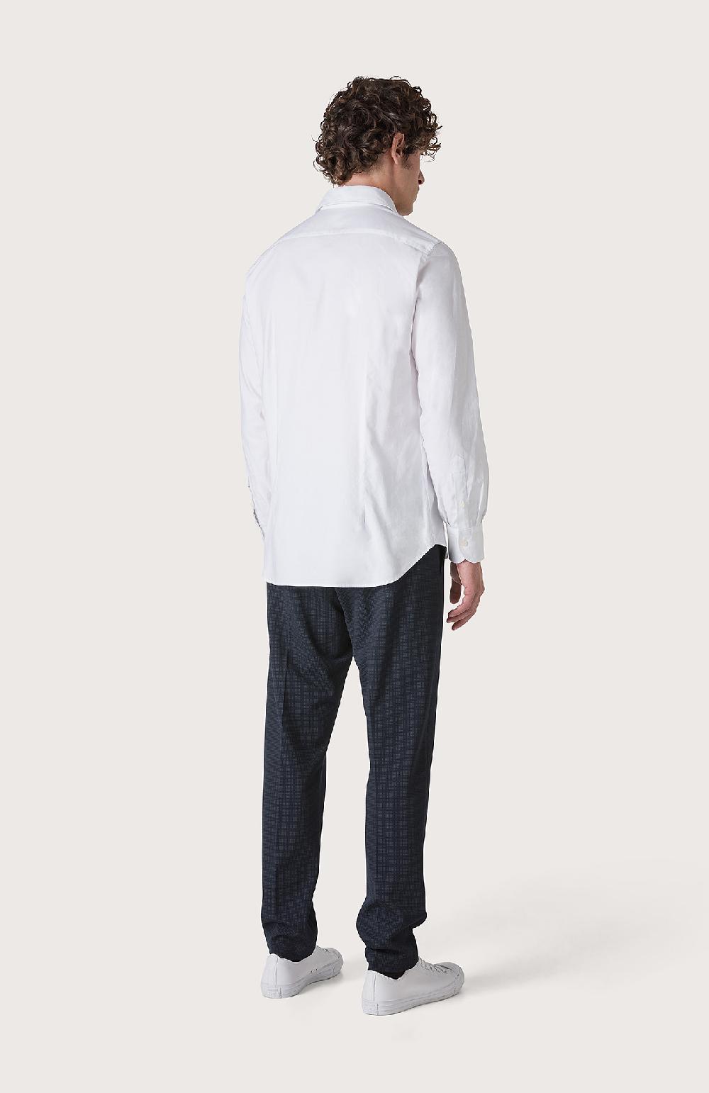 Seventy Camicia Regular Fit Realizzata In Oxford Ritorto Tinto Filo - Col. Neutro