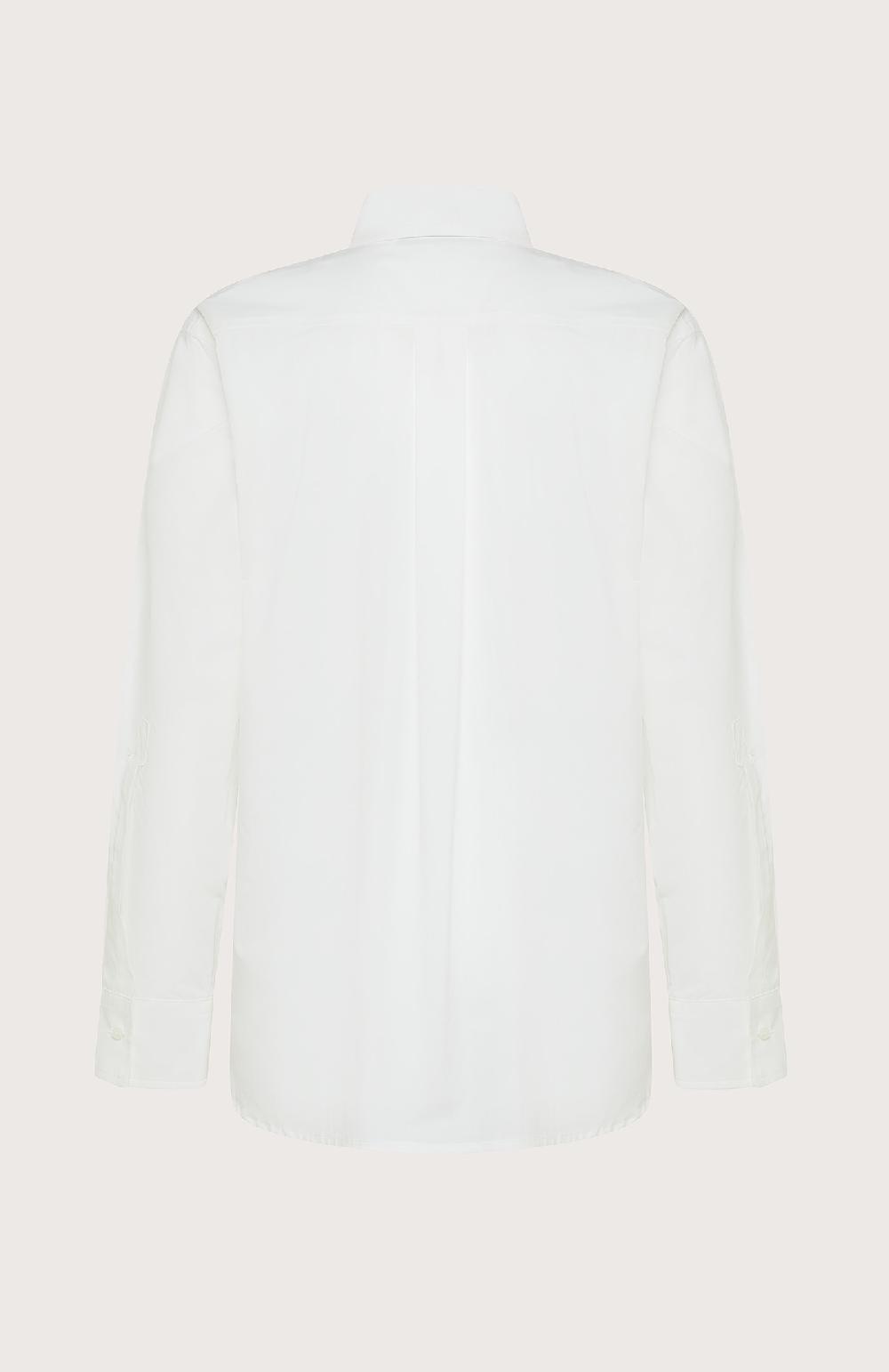 Seventy Camicia Smoking In Popleine Di Cotone - Col. Neutro