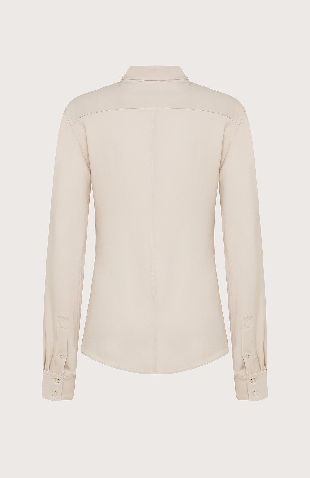 Seventy Camicia Tinta Unita Con Tasche Sul Petto - Col. Neutro