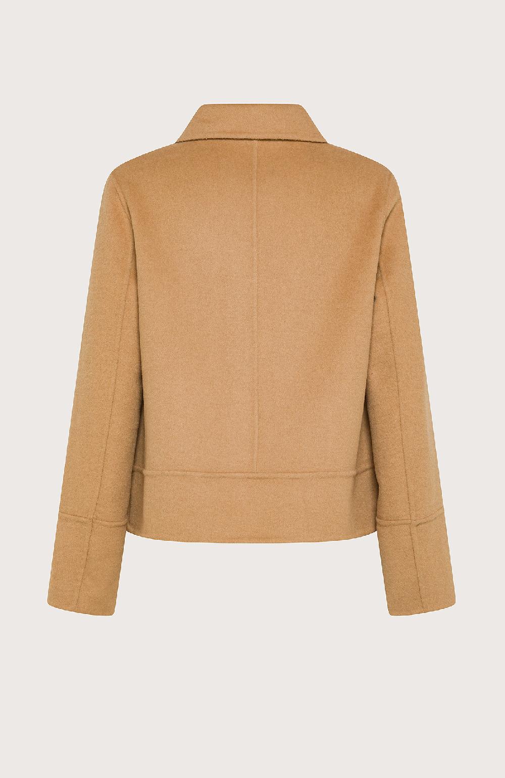 Seventy Cappotto Corto Monopetto In Panno Double - Col. Neutro