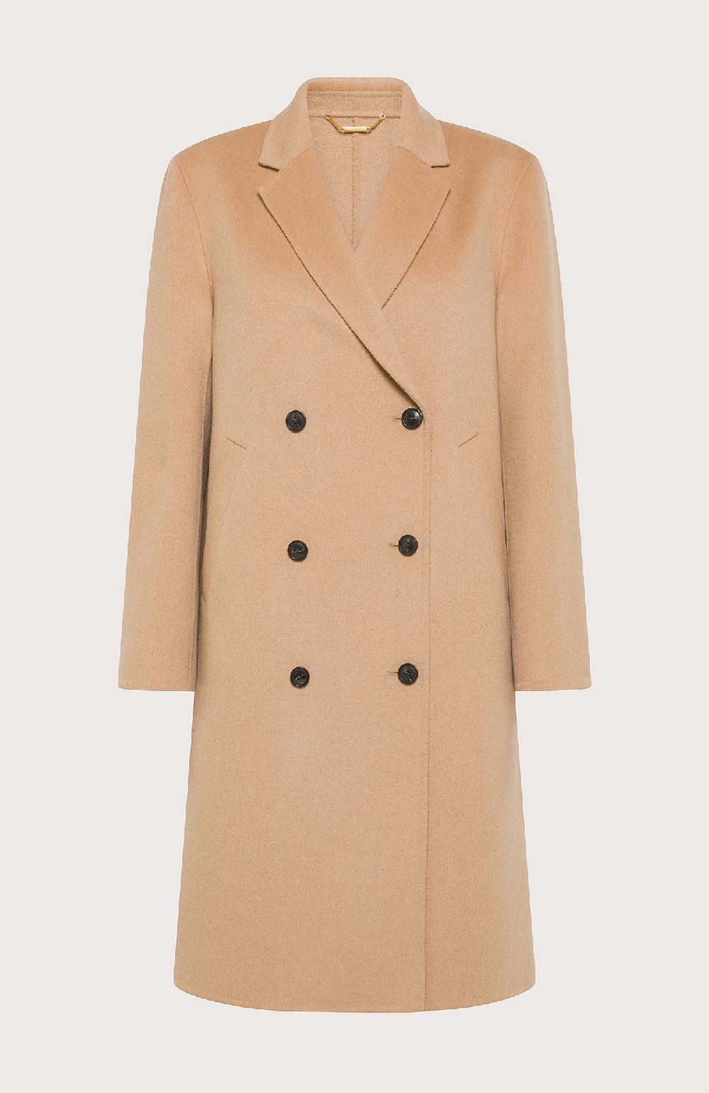 Seventy Cappotto doppiopetto in panno double - Col. Neutro