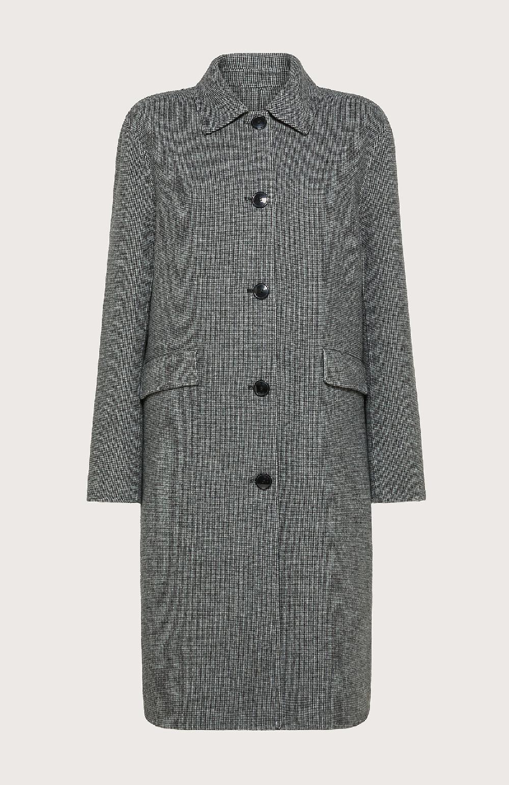 Seventy Cappotto monopetto in misto lana - Col. Grigio