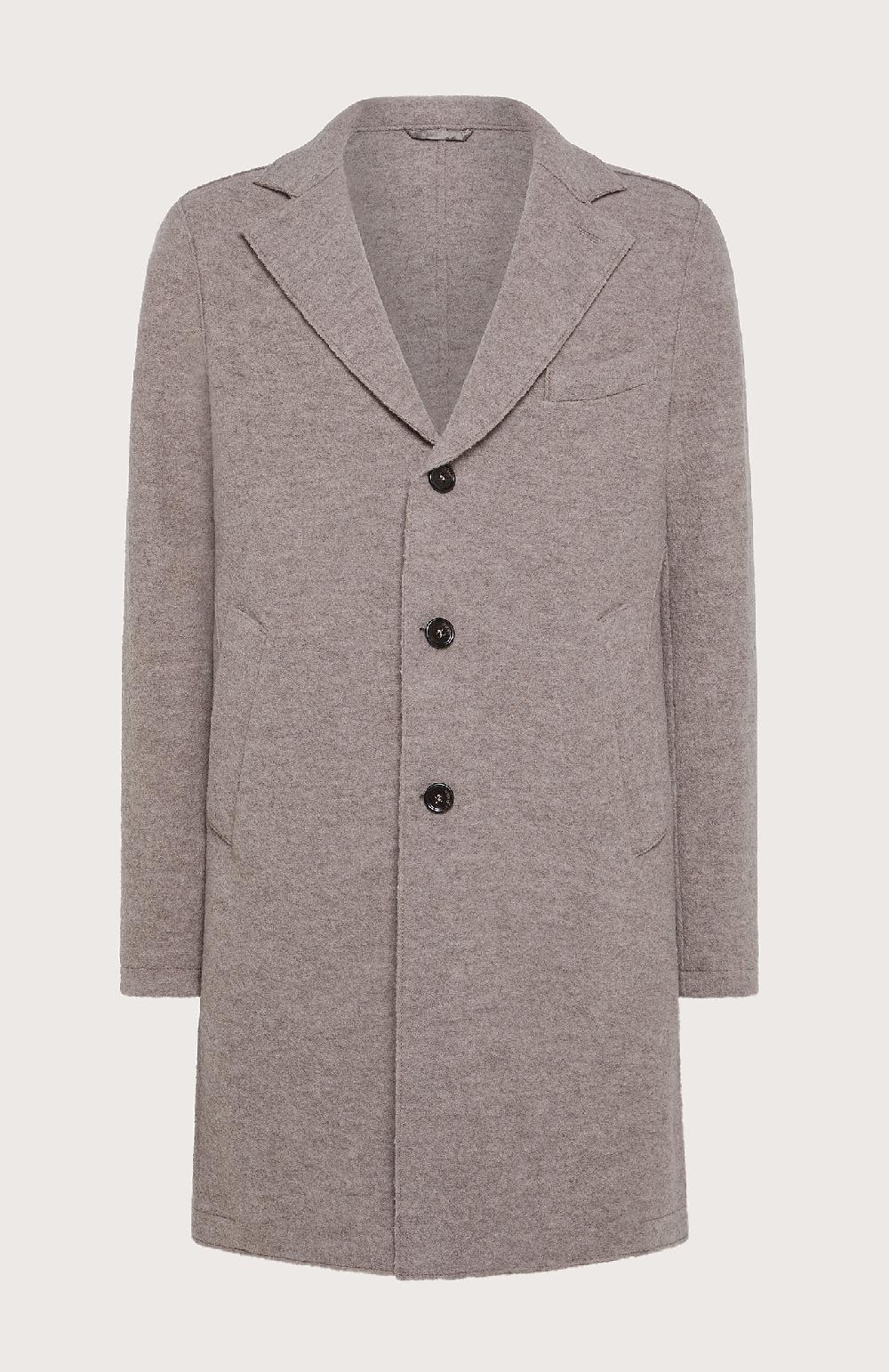 Seventy Cappotto semifoderato a 3 bottoni - Col. Marrone